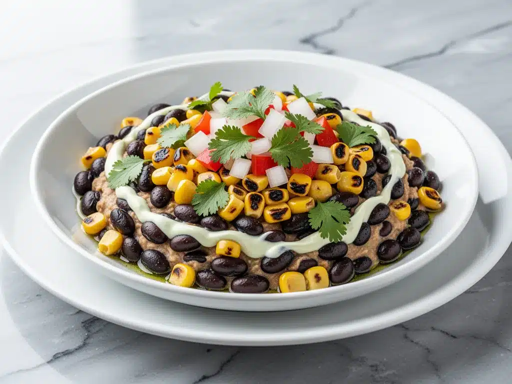 Labor Day Charred Corn and Black Bean Dip: 5-Step Party Favorite 4 Charred Corn and Black Bean Dip preparation steps