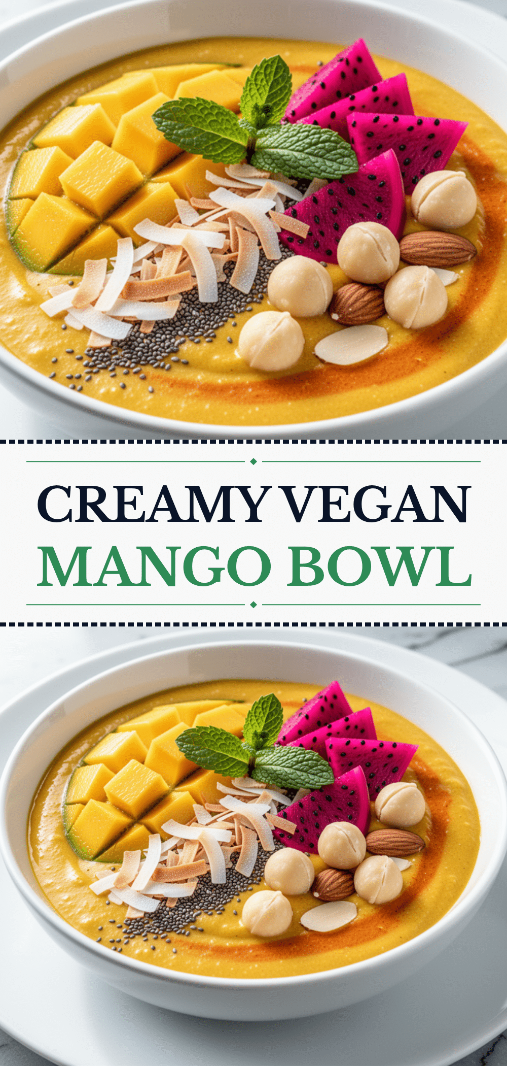 Vegan Mango Turmeric Smoothie Bowl: 5-Minute Healthy Breakfast 5 vegan mango turmeric smoothie bowl recipe