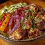 Air Fryer Chicken Fajita Bowls - featured image
