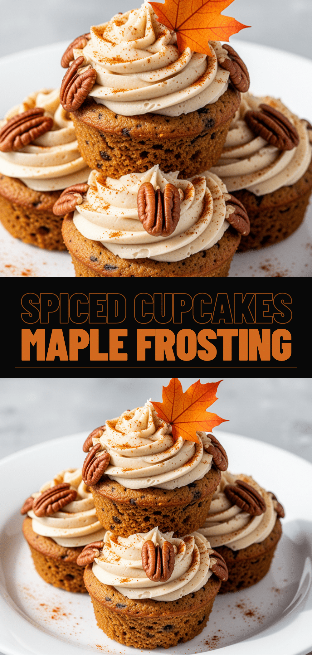 Autumn Spiced Cupcakes: 6 Easy Fall Dessert Ideas 5 Autumn Spiced Cupcakes recipe