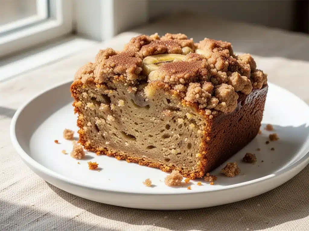 Classic Banana Bread with Cinnamon Streusel: Best Easy Recipe 4 banana bread with cinnamon streusel preparation steps