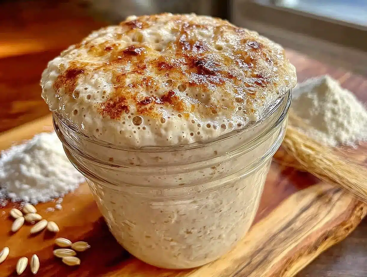 Beginner Sourdough Starter: The One Trick 4 Beginner Sourdough Starter No Discard Recipe preparation steps