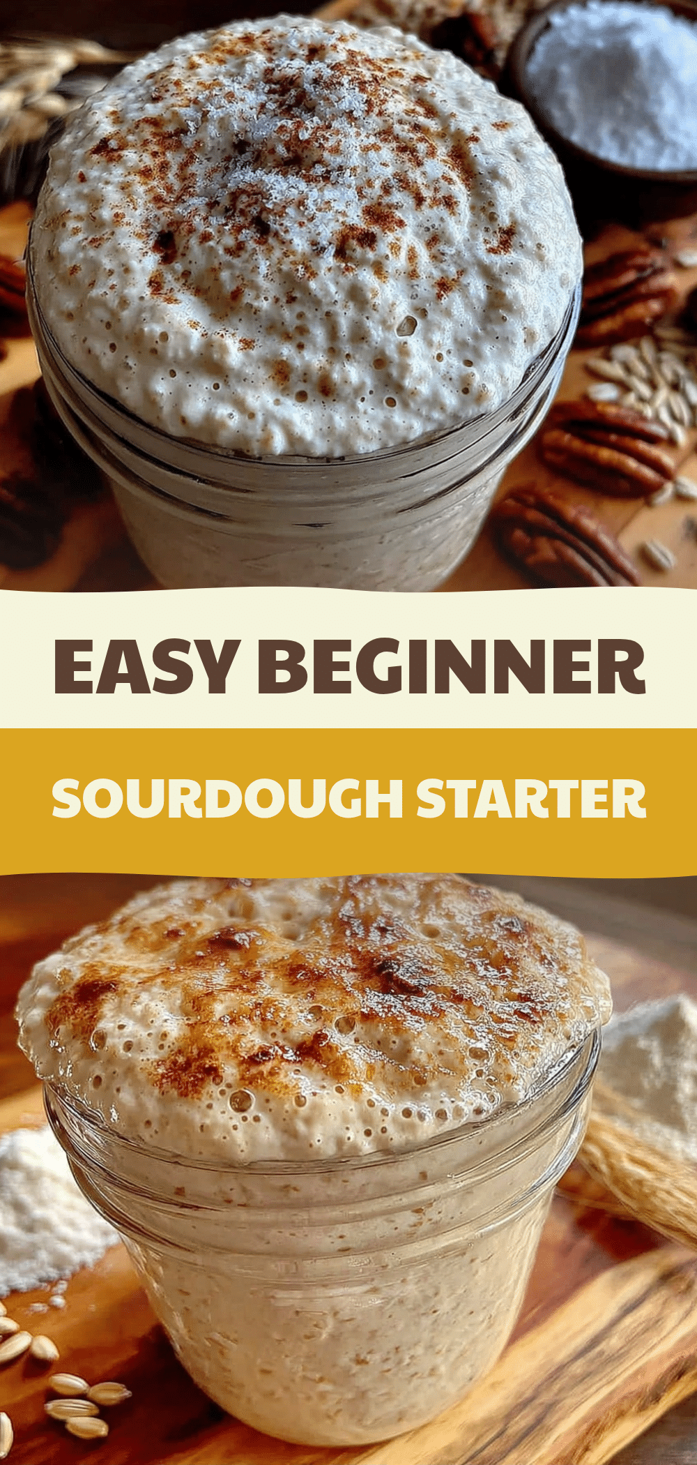 Beginner Sourdough Starter: The One Trick 5 Beginner Sourdough Starter No Discard Recipe recipe