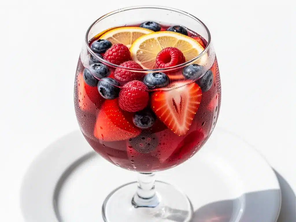 Berry Sangria: 5 Best Easy Summer Cocktail 4 berry sangria preparation steps