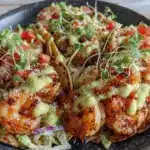 blackened shrimp tacos - featured image
