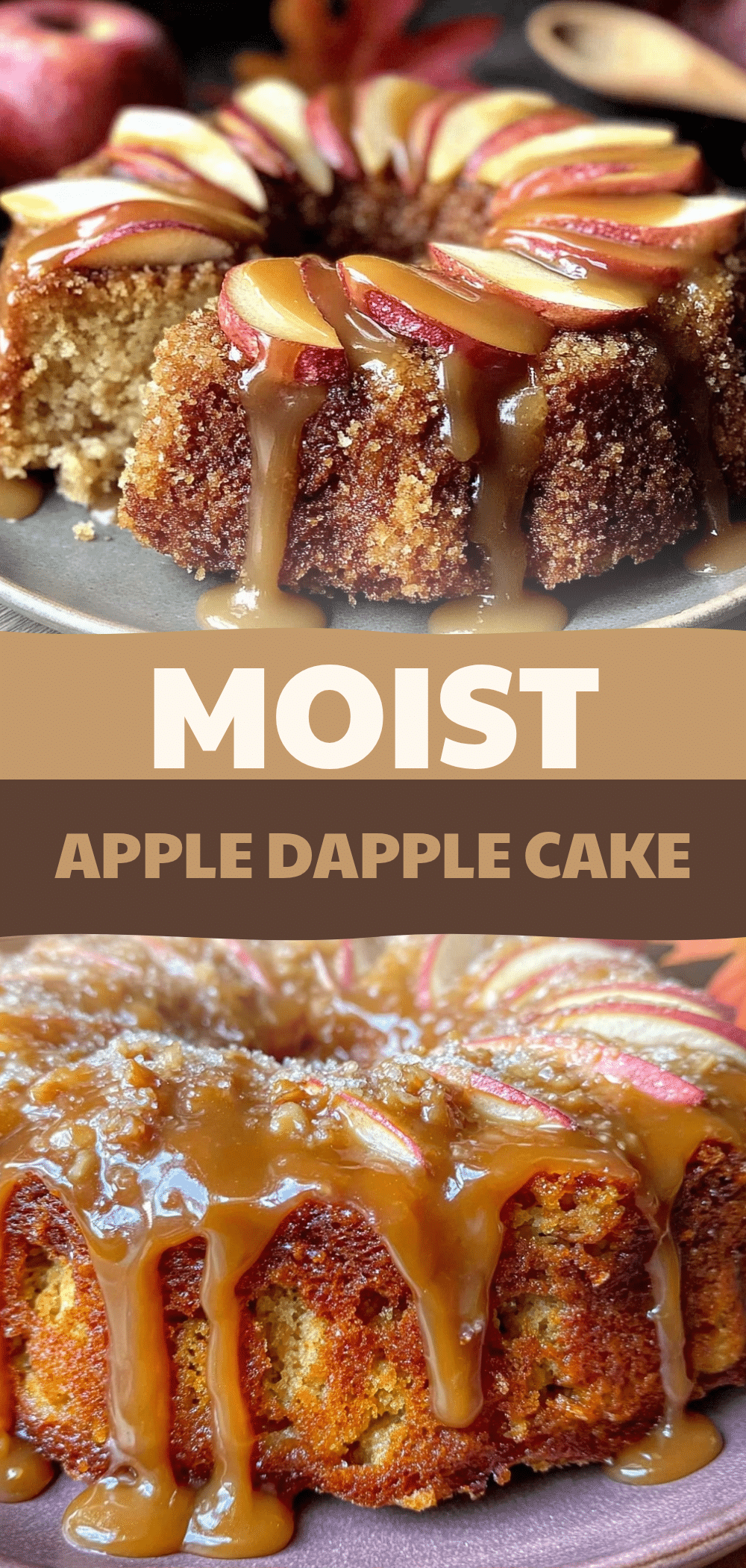 Budget Fall Dapple Cake: 1-Person Caramel Glaze 5 budget fall dapple cake recipe