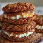 budget-friendly chewy brown sugar oatmeal cream pies for one - featured image