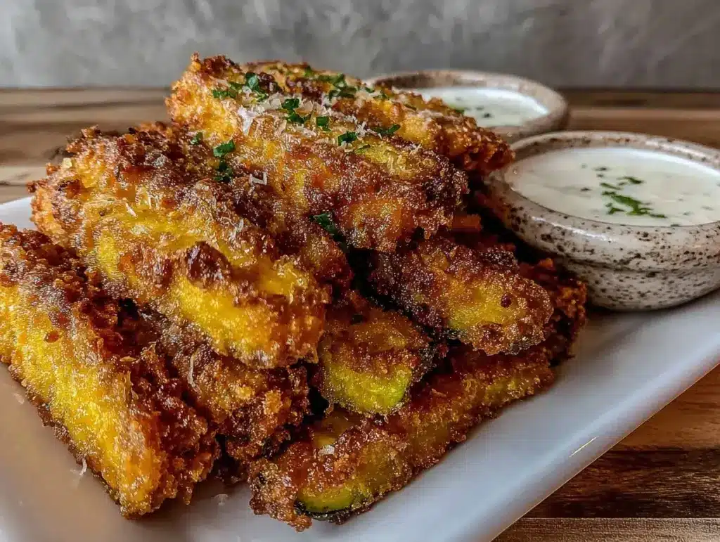 Budget-Friendly Healthy Baked Zucchini Fries - featured image