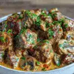 Budget-Friendly Slow Cooker Beef Stroganoff - featured image