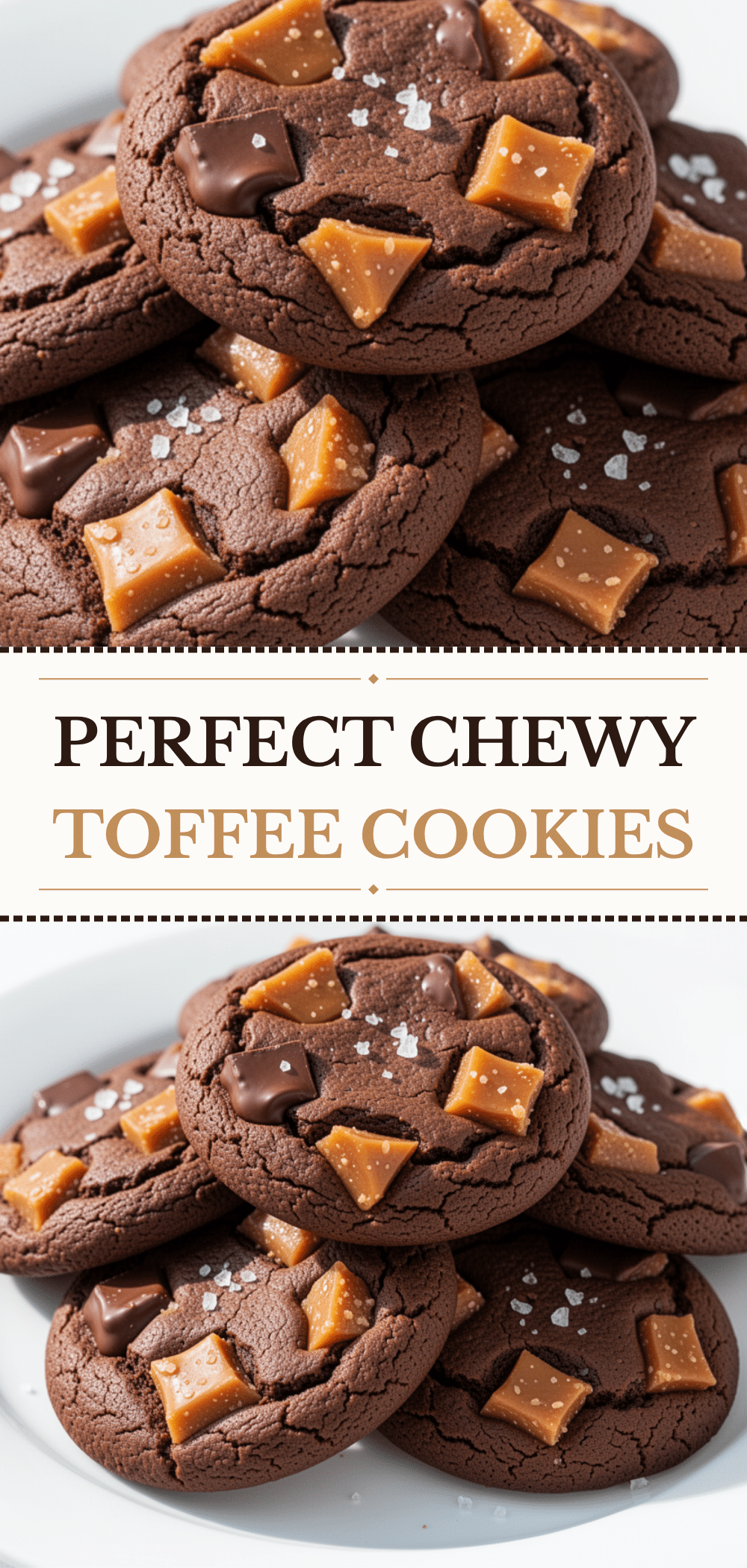 Chewy Chocolate Toffee Cookies: Easy 5-Ingredient Recipe 5 chewy chocolate toffee cookies recipe