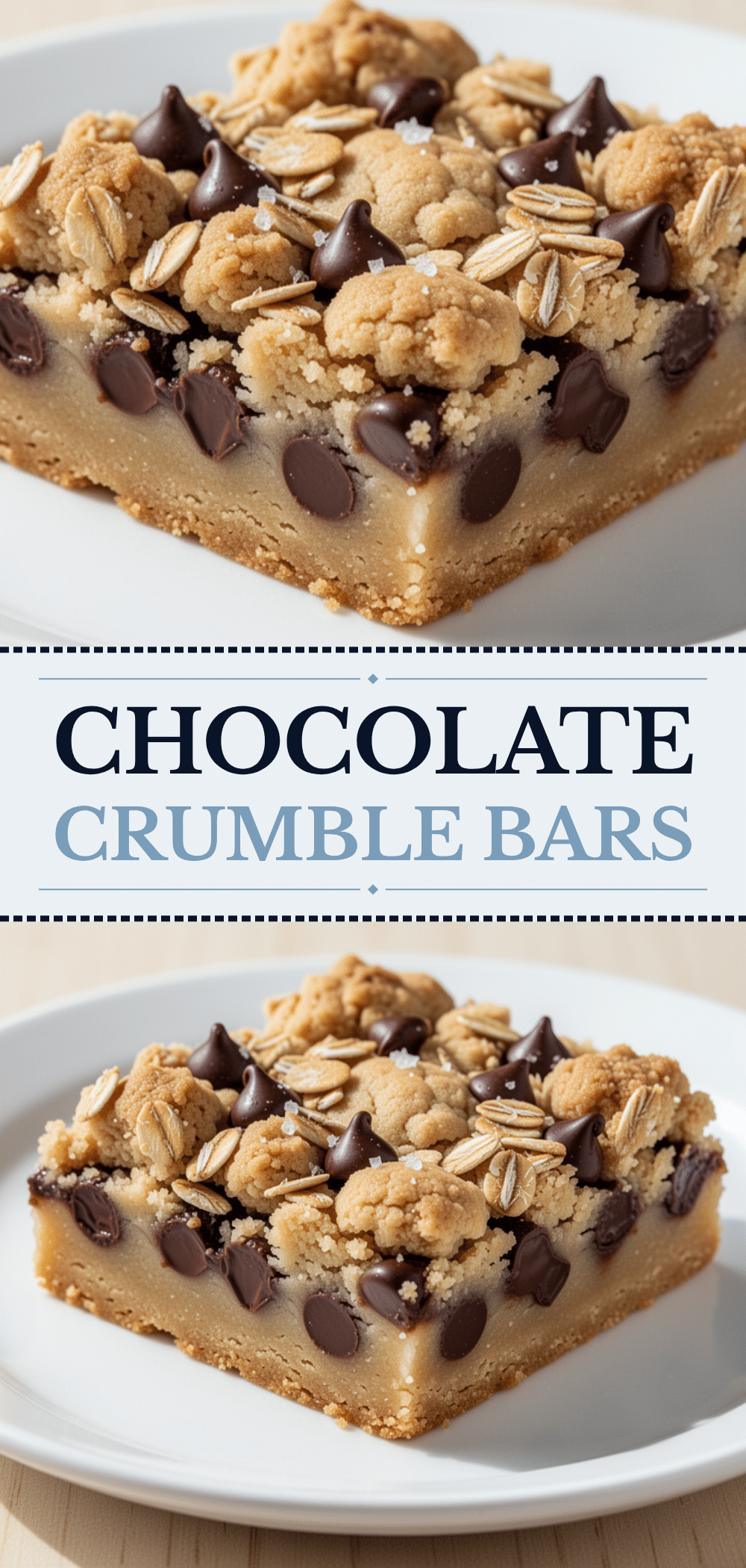 Chocolate Chip Crumble Bars: Best Easy Lunchbox Dessert 5 Chocolate Chip Crumble Bars recipe