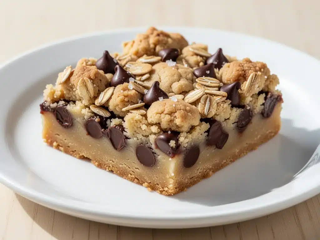 Chocolate Chip Crumble Bars - featured image