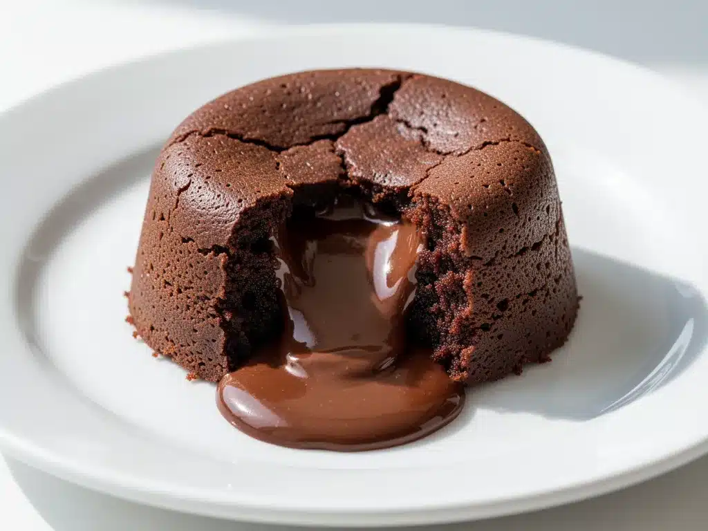 Chocolate Lava Cakes: 15-Min Easy Dessert 4 chocolate lava cakes preparation steps