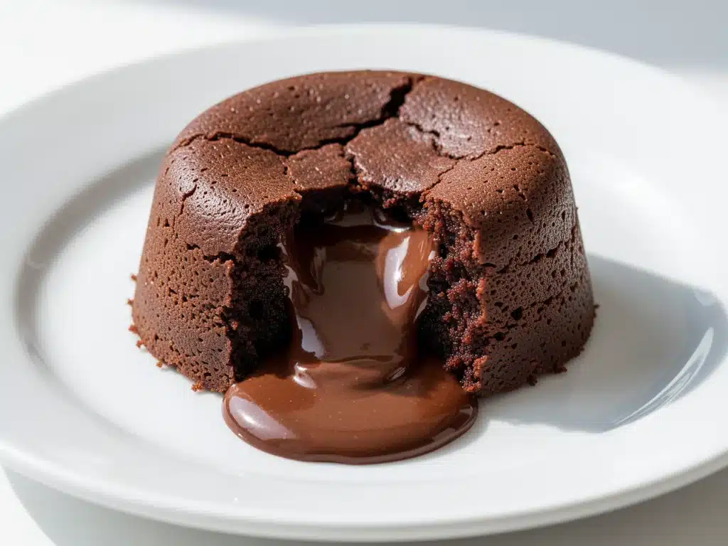 chocolate lava cakes - featured image
