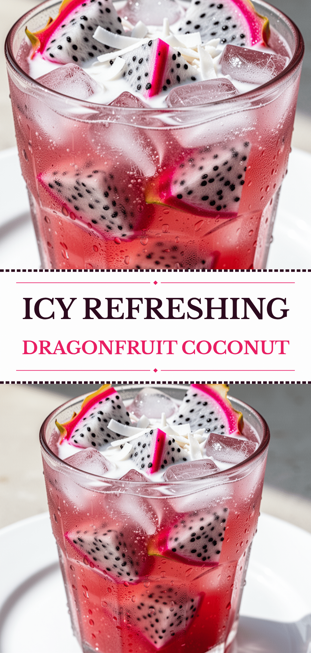 Copycat Starbucks Dragonfruit Refresher: 3-Ingredient Icy Summer Drink 5 Copycat Starbucks Dragonfruit Refresher recipe