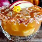 Cozy Fall Apple Cider Margarita - featured image