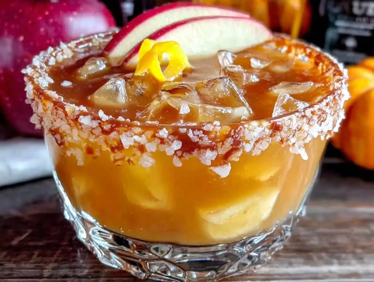 Home 3 Cozy Fall Apple Cider Margarita - featured image