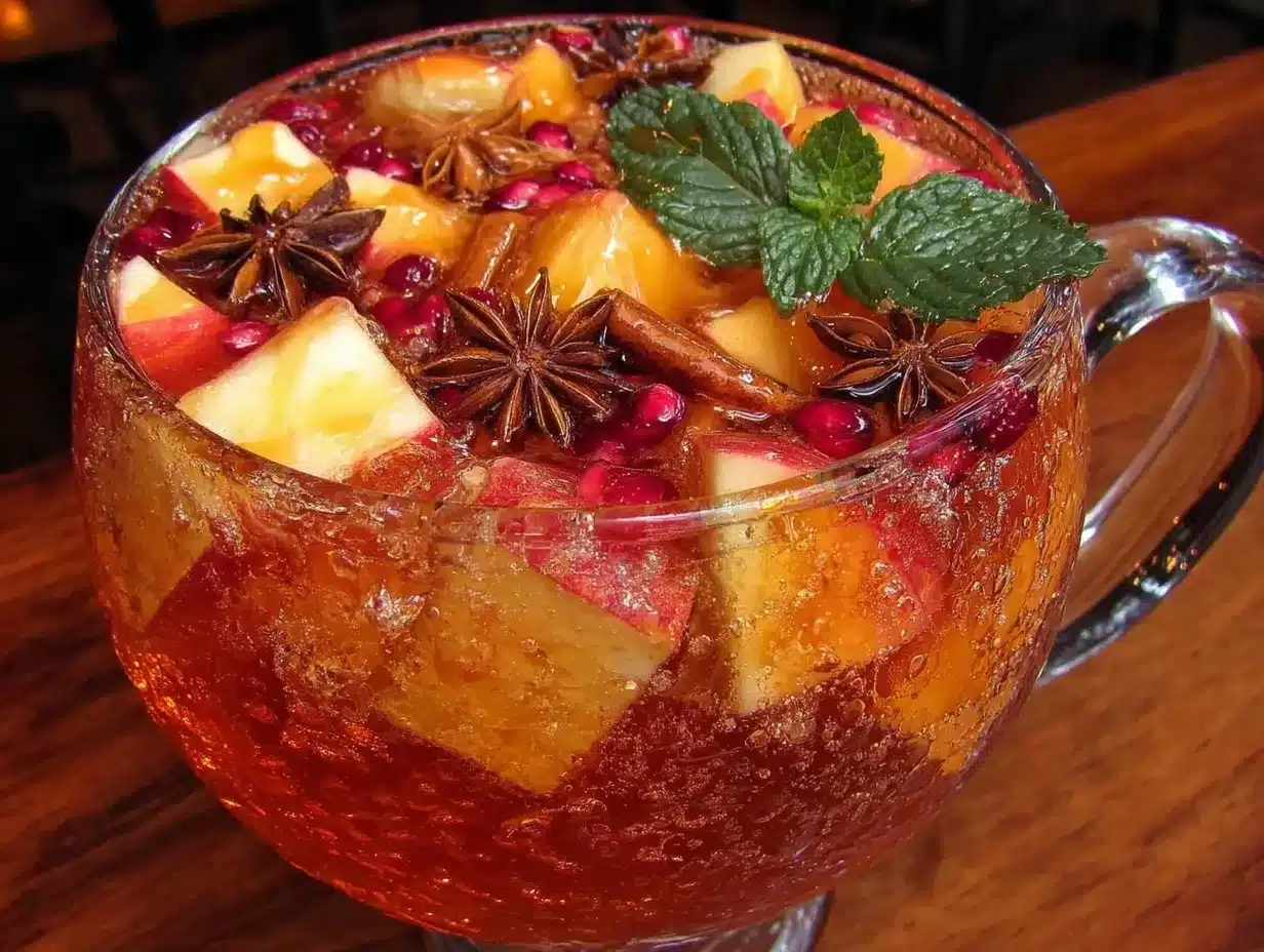Cozy Fall Caramel Apple Sangria: The 1 Trick 4 Cozy Fall Caramel Apple Sangria preparation steps