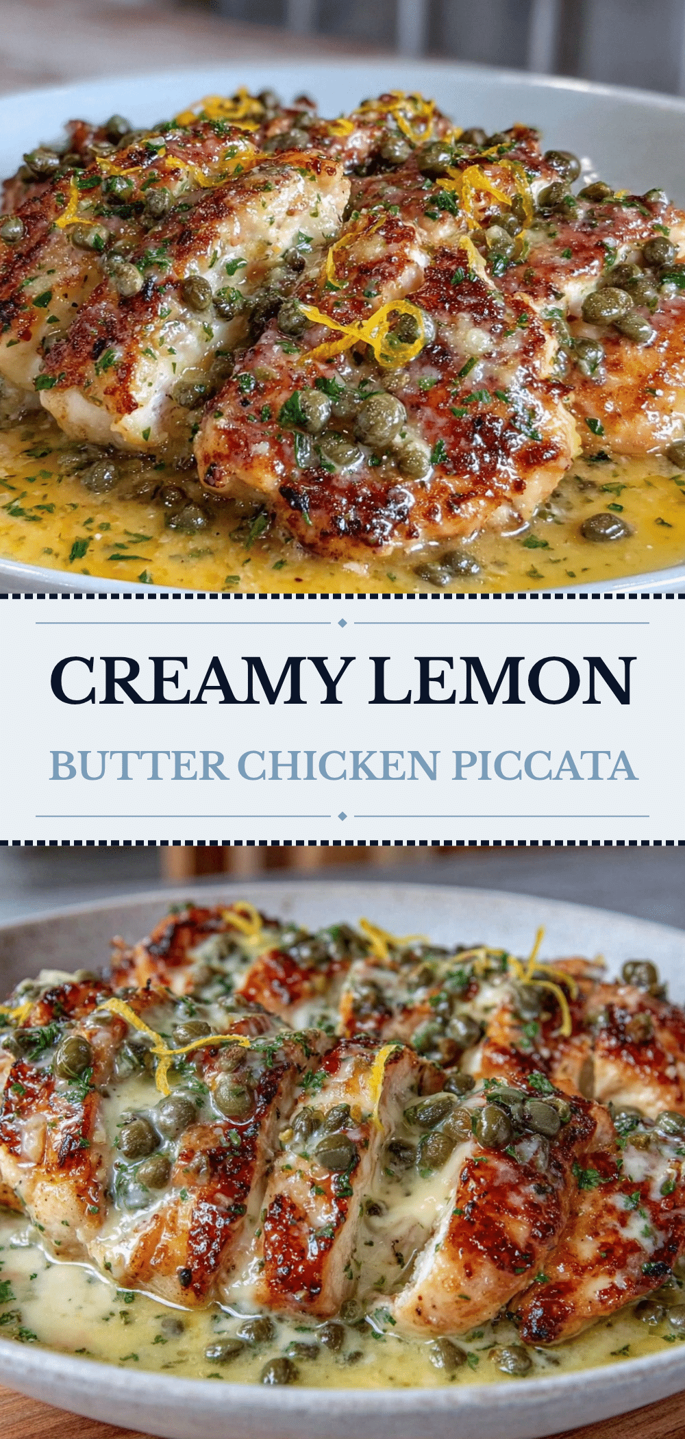 Creamy Lemon Butter Chicken Piccata: 30 Min 5 creamy lemon butter chicken piccata recipe