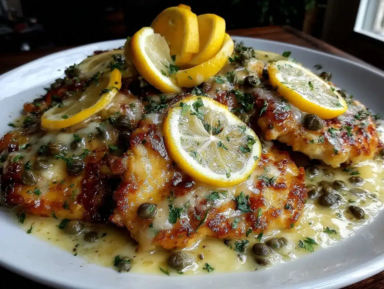 Creamy Lemon Chicken Piccata with Capers: Self-Care Comfort 4 creamy lemon chicken piccata with capers preparation steps