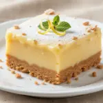 creamy lemon dessert bars - featured image
