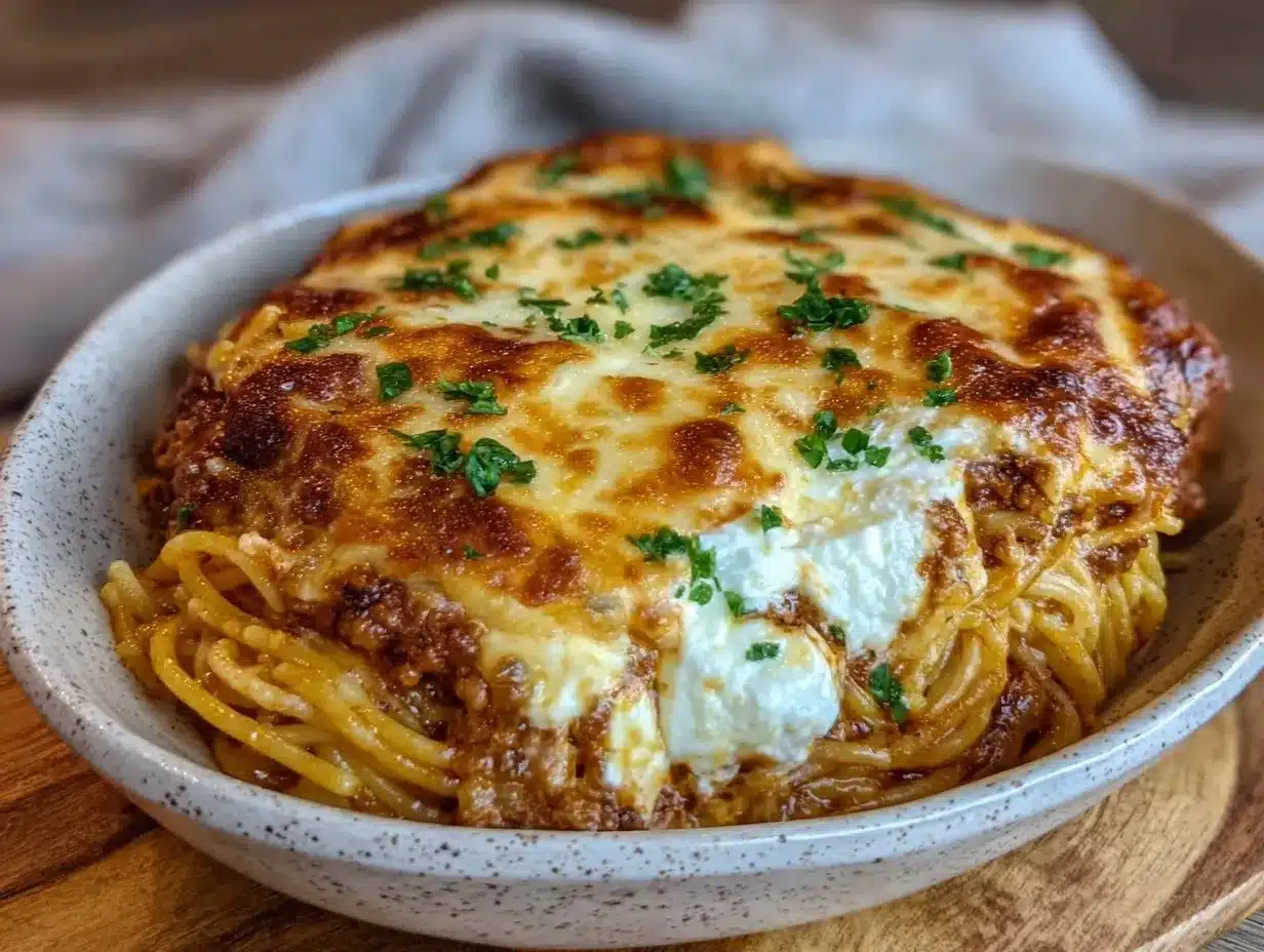 Best Creamy Million Dollar Baked Spaghetti Casserole on Grill 4 creamy million dollar baked spaghetti casserole preparation steps