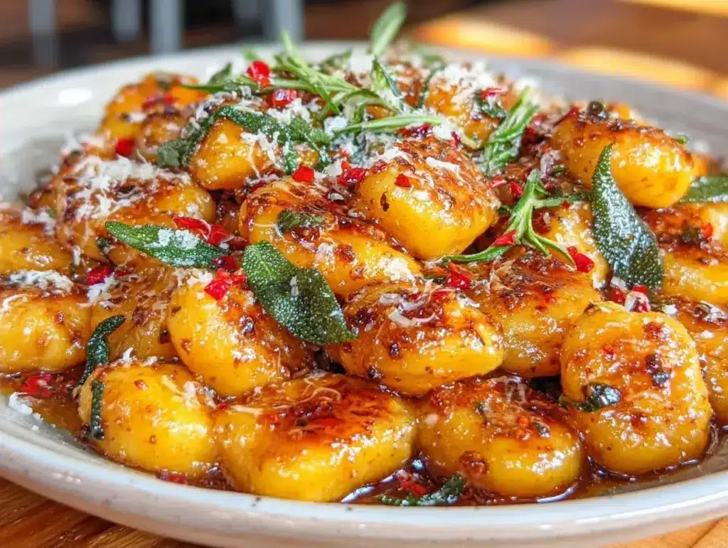 Creamy Pumpkin Gnocchi - featured image