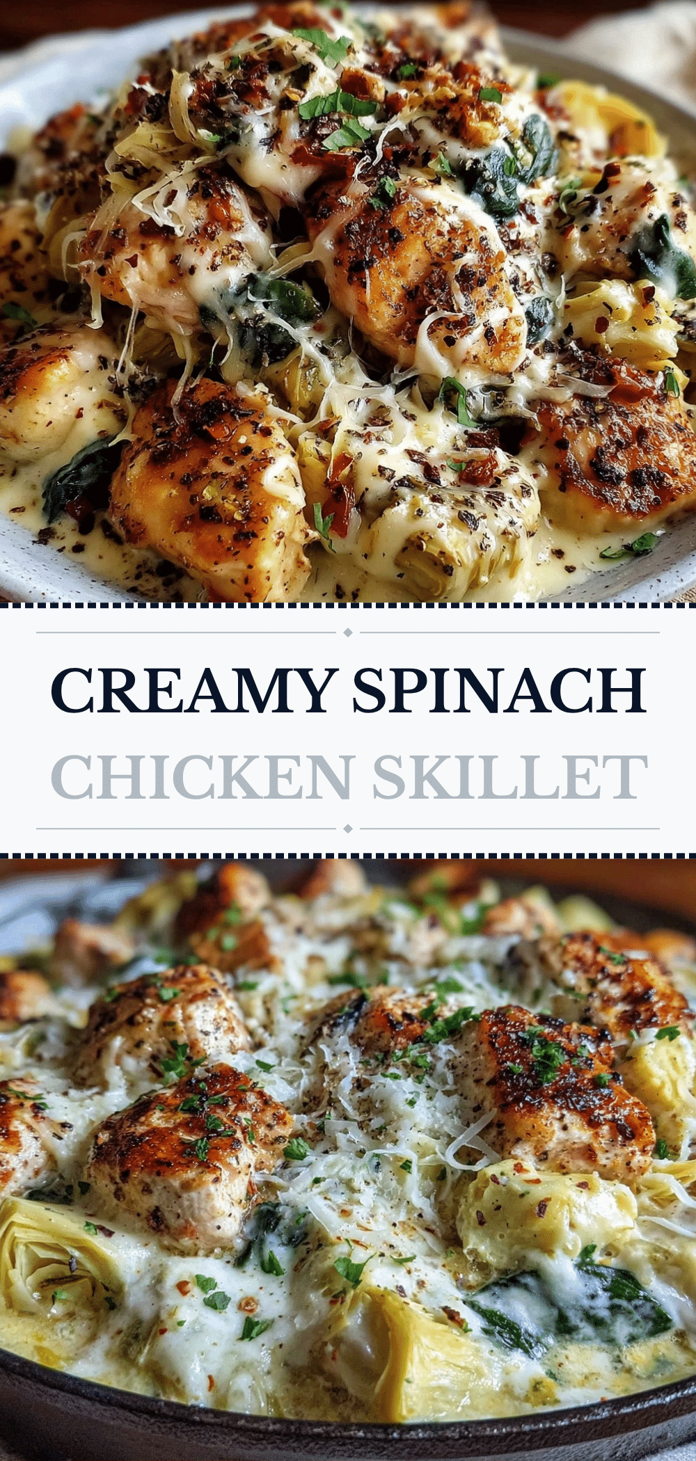 Creamy Spinach Artichoke Chicken Skillet: Easy Kid-Helper Recipe 5 creamy spinach artichoke chicken skillet recipe