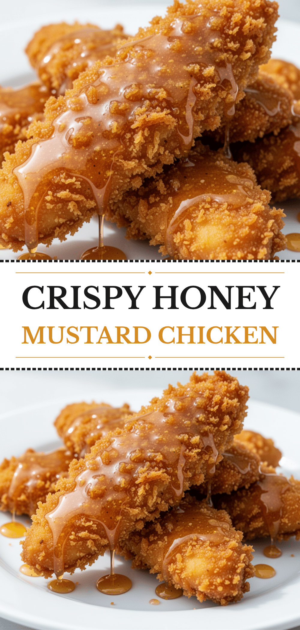 Crispy Chicken Tenders: Easy Honey Mustard Dinner 5 crispy chicken tenders recipe
