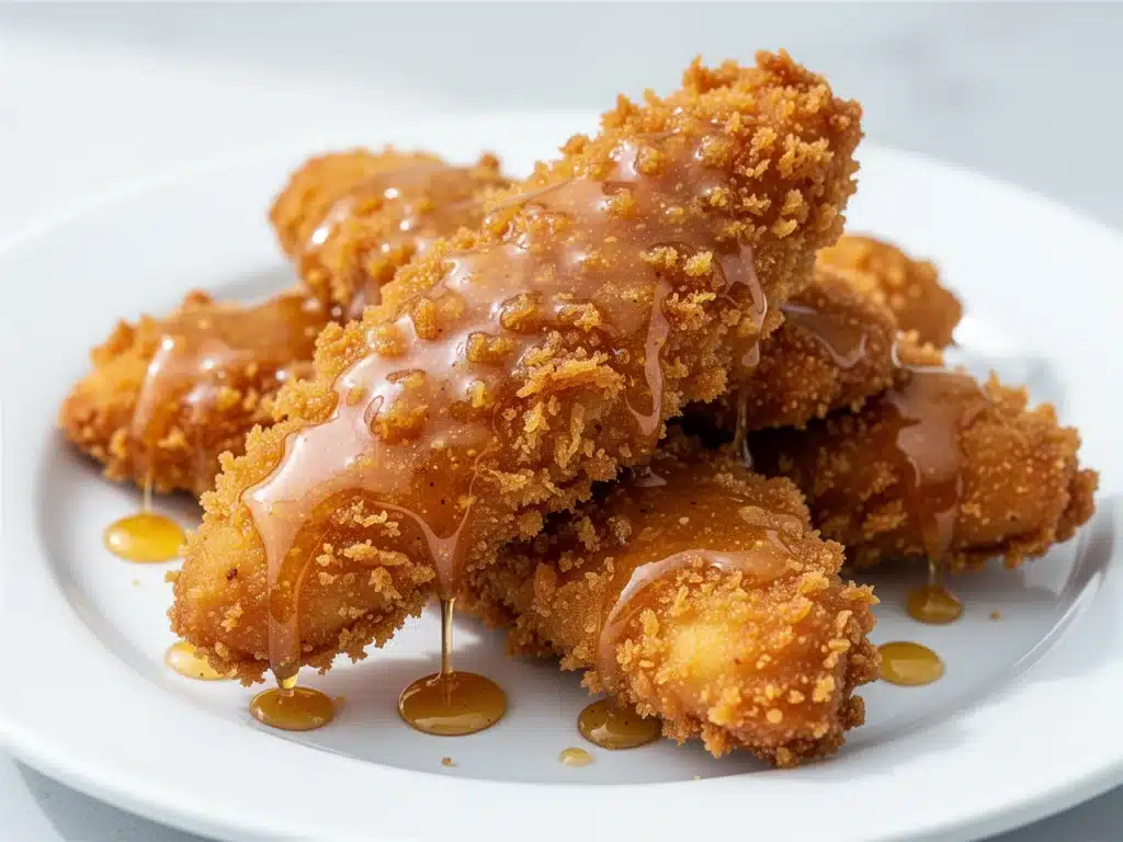 crispy chicken tenders - featured image