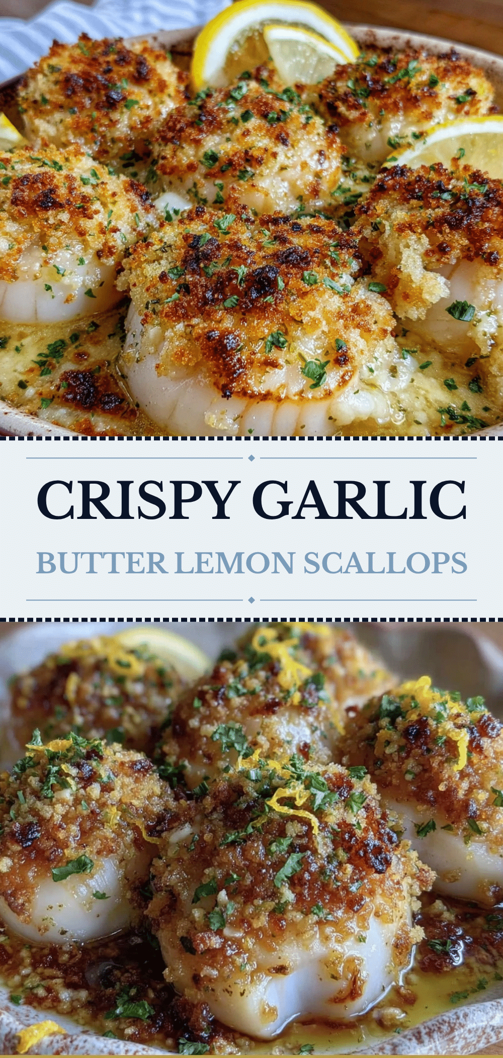 Crispy Garlic Butter Lemon Scallops: Best 20-Min Fuel Recipe 5 crispy garlic butter lemon scallops recipe