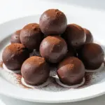 dark chocolate espresso truffles - featured image