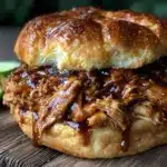 easy bbq chicken sandwiches for game day - featured image