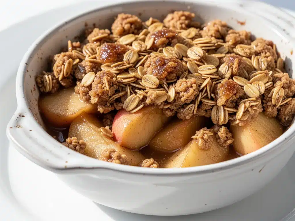 Easy Fall Apple Crisp: Best Warm Autumn Dessert Recipe 4 easy fall apple crisp preparation steps