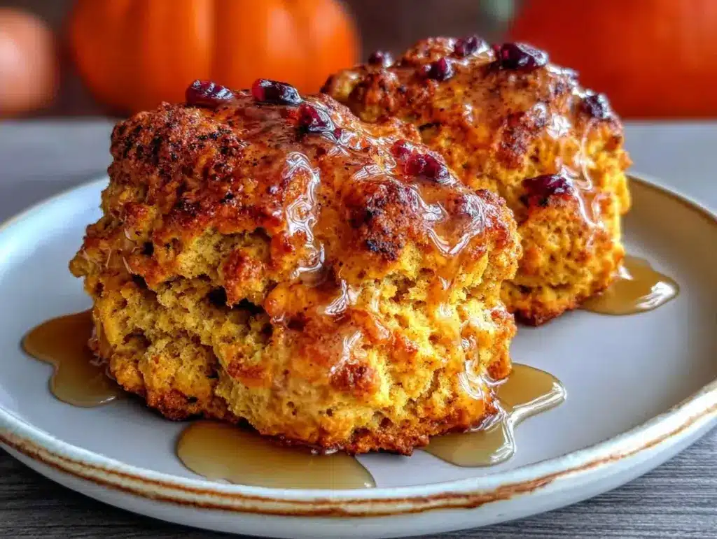 easy fall pumpkin scones - featured image