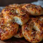 easy homemade everything bagels - featured image