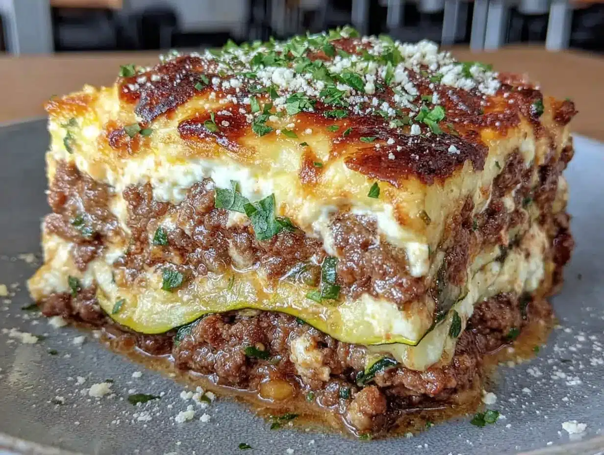 Easy Low Carb Zucchini Lasagna: Perfect 30-Min Dinner 4 Easy Low Carb Zucchini Lasagna preparation steps