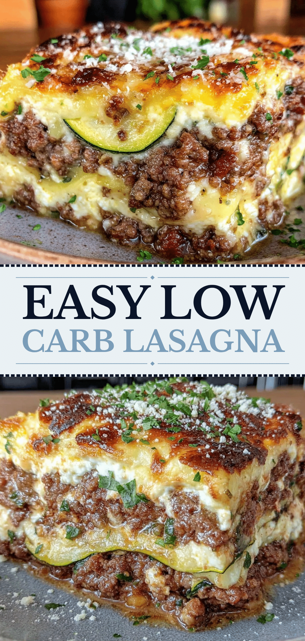 Easy Low Carb Zucchini Lasagna: Perfect 30-Min Dinner 5 Easy Low Carb Zucchini Lasagna recipe