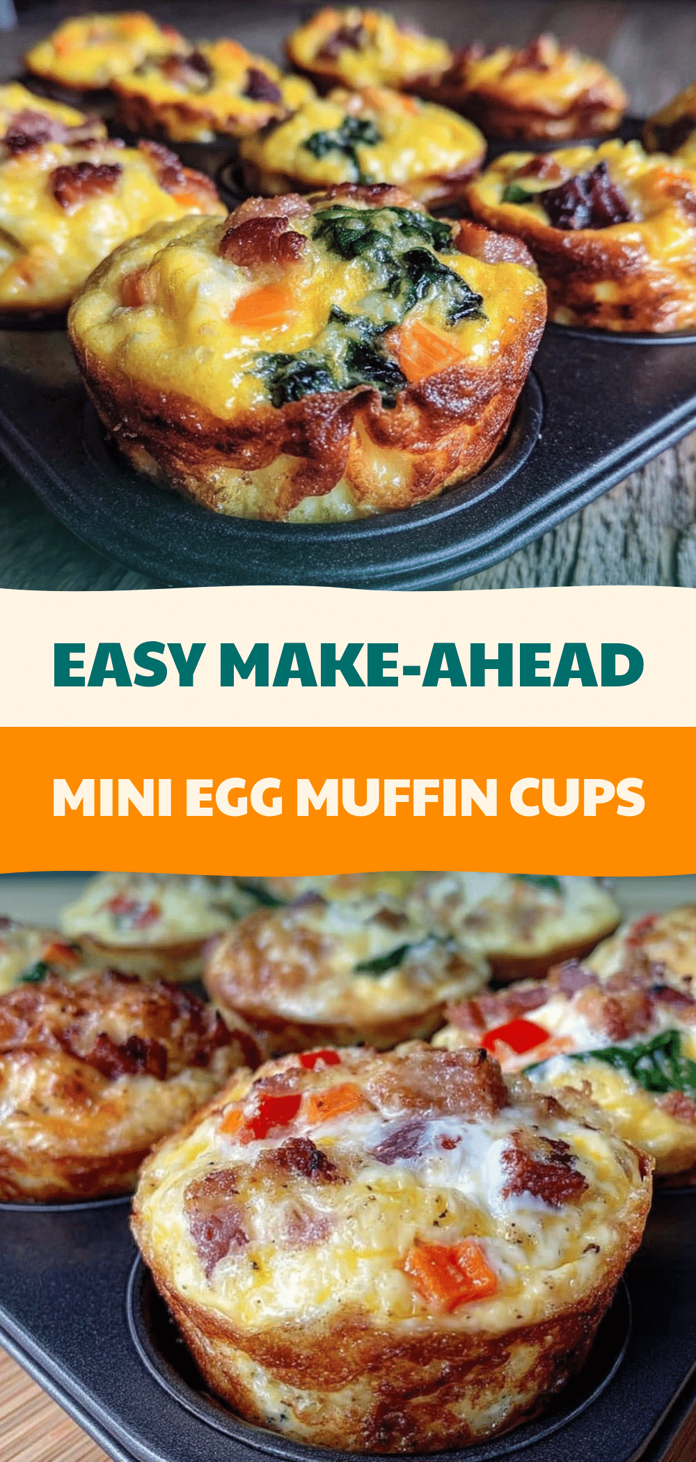 Easy Make-Ahead Mini Egg Muffin Cups: Self-Care Meal Prep 5 Easy Make-Ahead Mini Egg Muffin Cups recipe