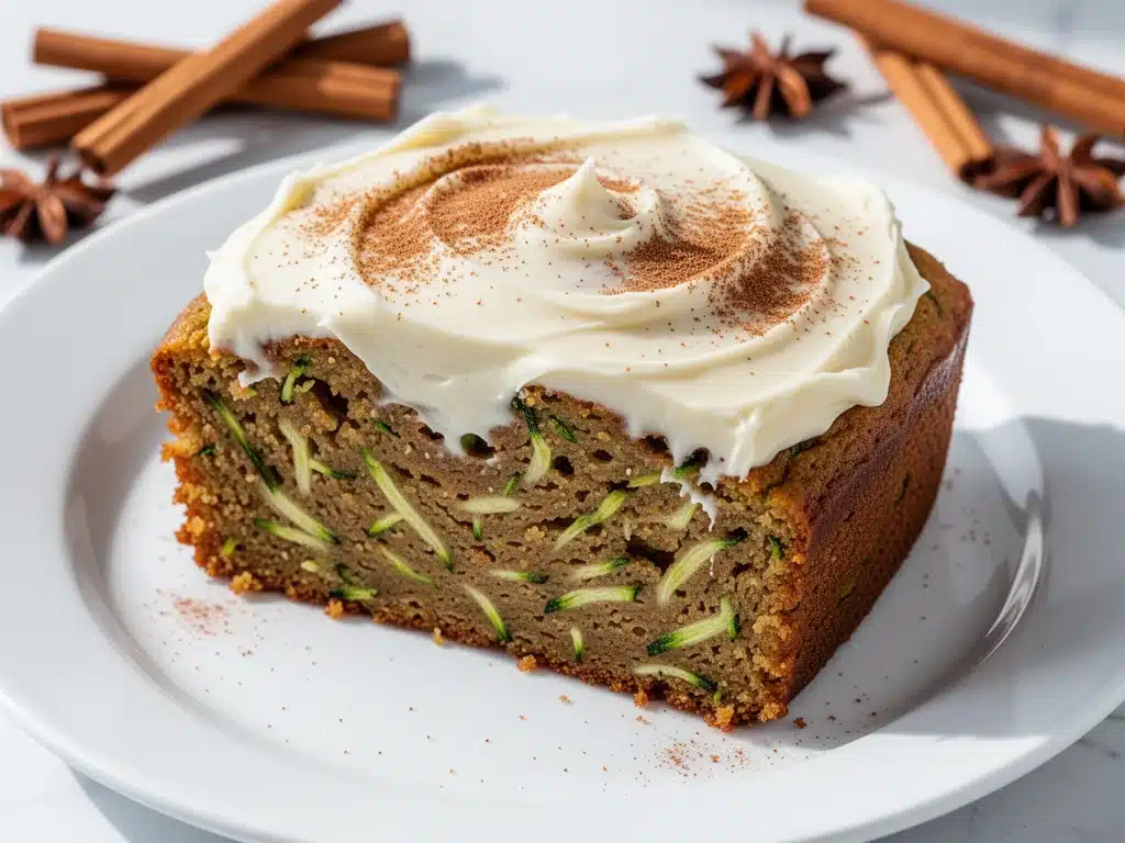fall spiced zucchini dessert bread - featured image