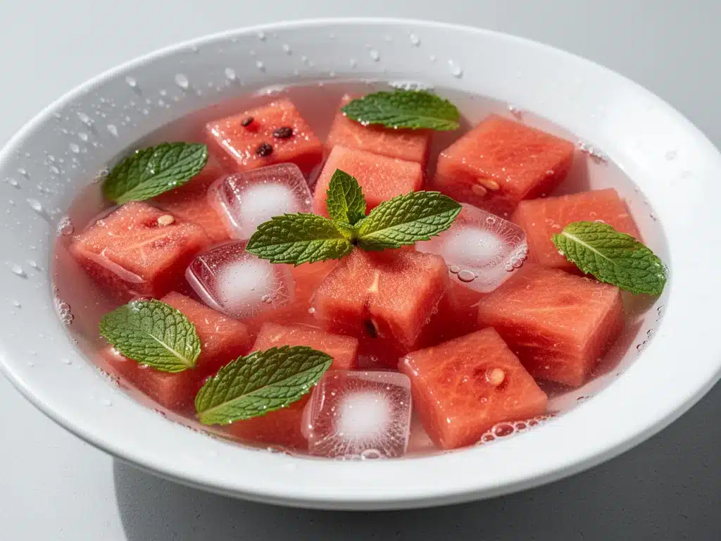 fresh watermelon party punch - featured image
