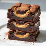 fudgy cottage cheese brownies - featured image