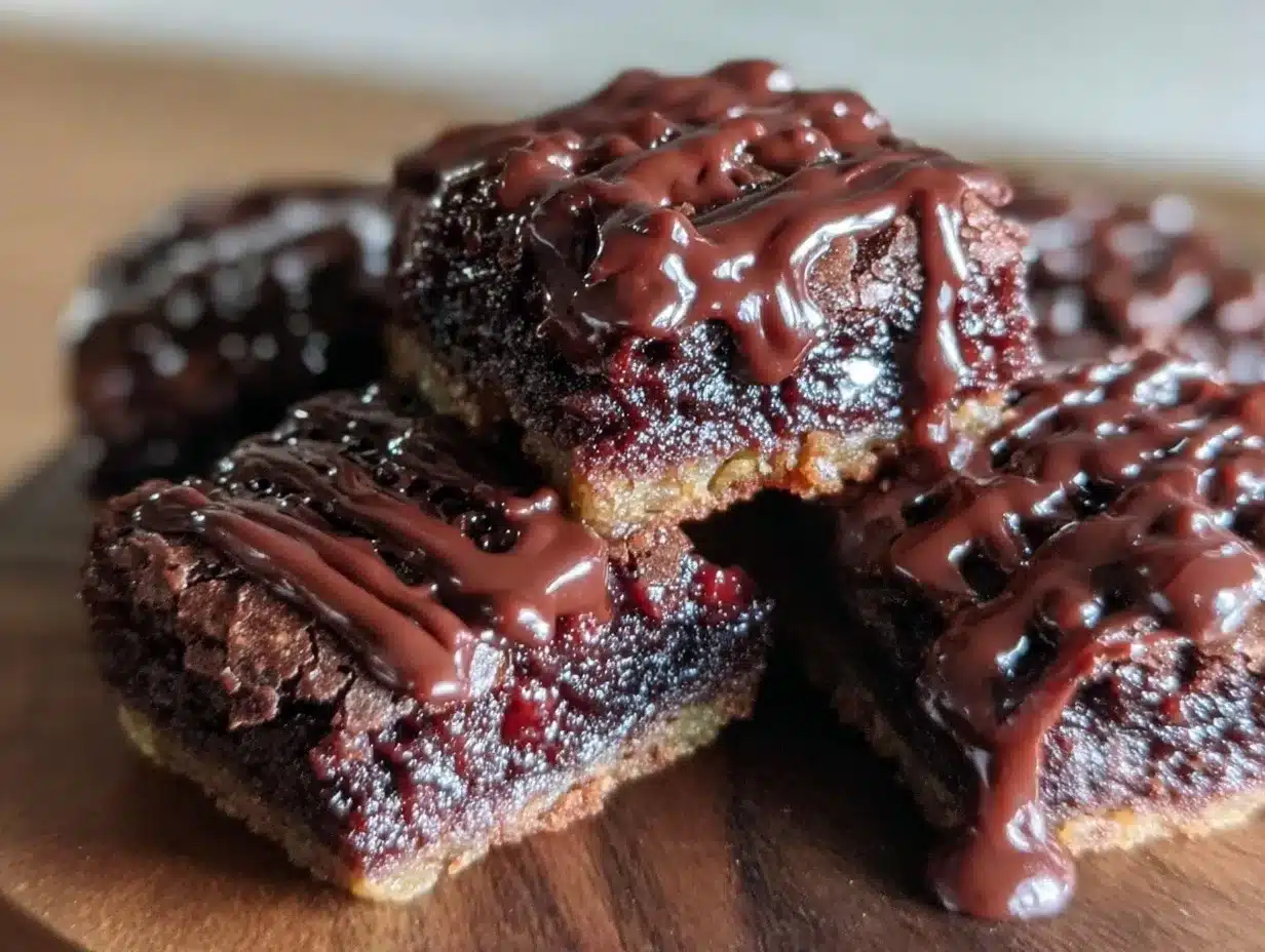 Fudgy Game Day Football Brownies: 3-Ingredient Chocolate Laces 4 Fudgy Game Day Football Brownies preparation steps