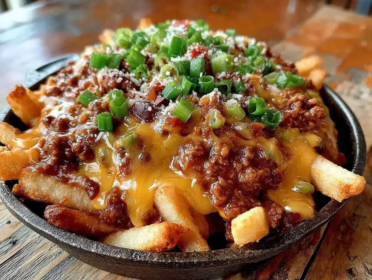 Ultimate Game Day Chili Cheese Fries: Make While Seasonal 4 game day chili cheese fries preparation steps
