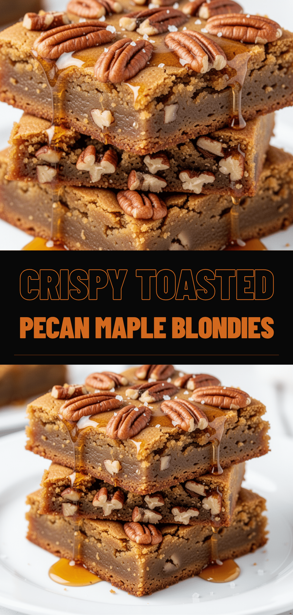 Golden Maple Dessert Blondies: 5-Ingredient Pecan Treat 5 Golden Maple Dessert Blondies recipe
