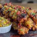 Grilled BBQ Chicken Skewers - featured image
