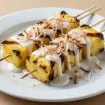 Grilled Pineapple Dessert Skewers - featured image