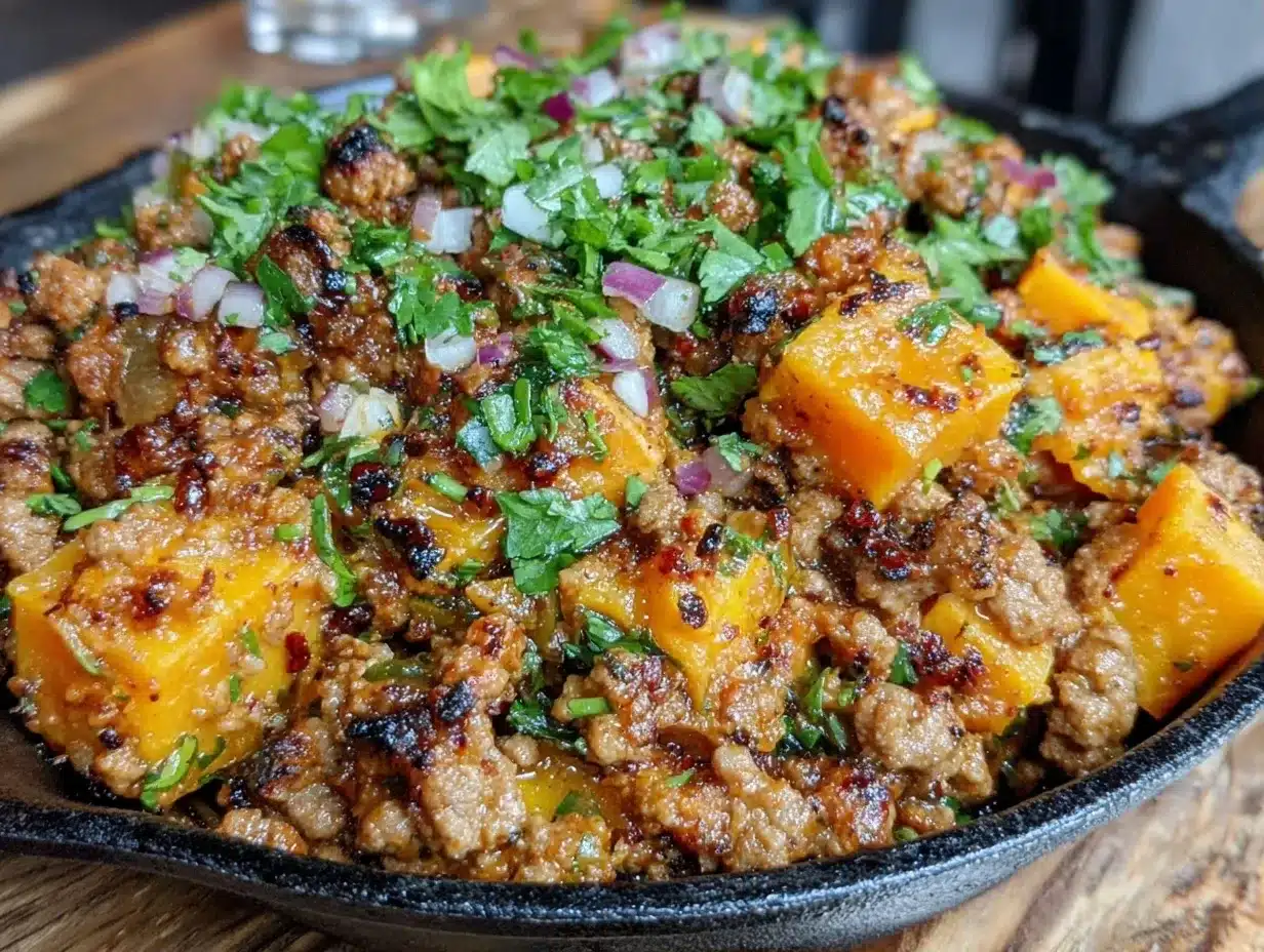 Ground Turkey Sweet Potato Skillet: Easy 25-Min Meal 4 Ground Turkey Sweet Potato Skillet preparation steps