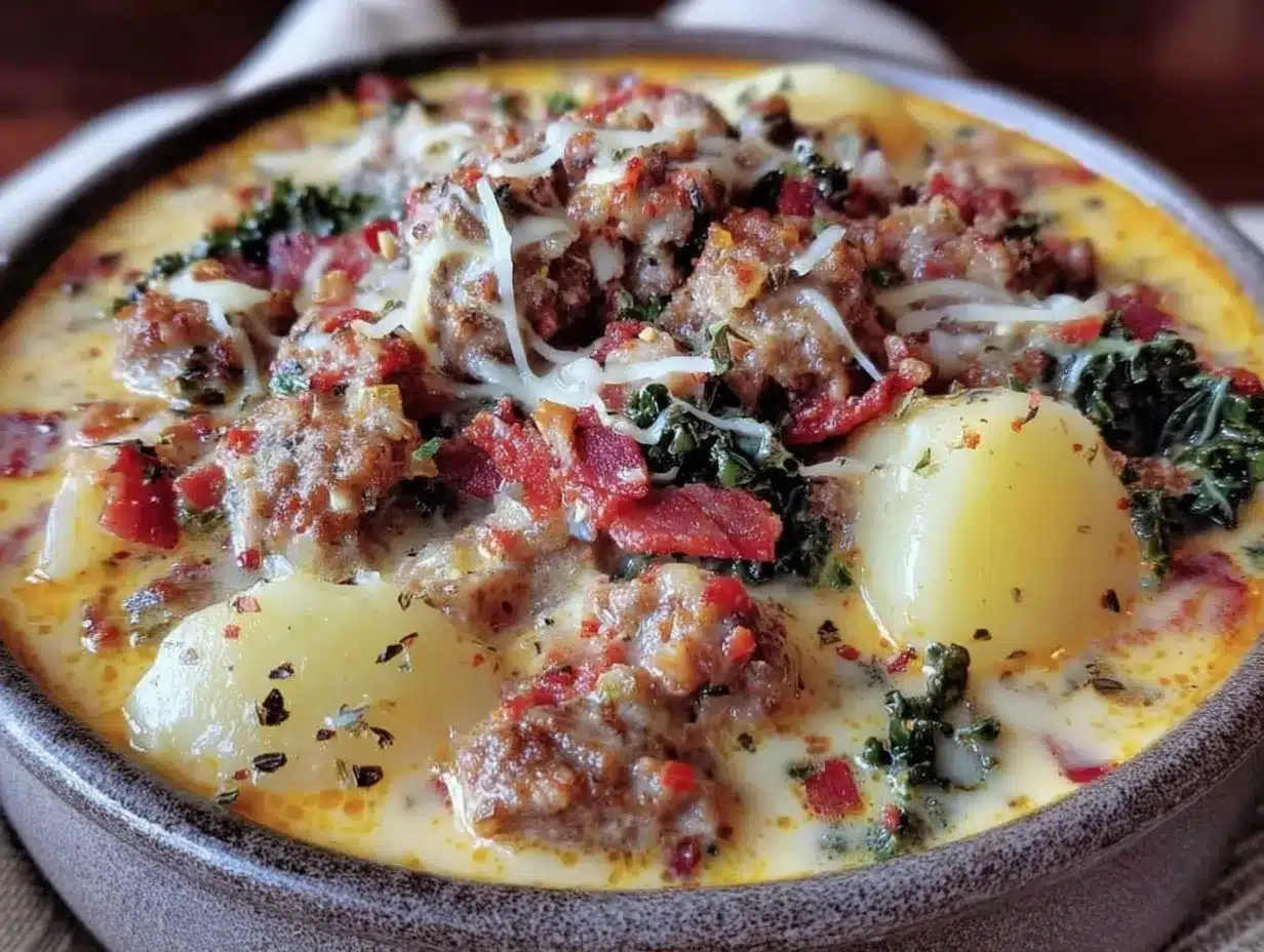 Hearty Zuppa Toscana: 30-Minute Gluten-Free Comfort 4 Hearty Zuppa Toscana preparation steps
