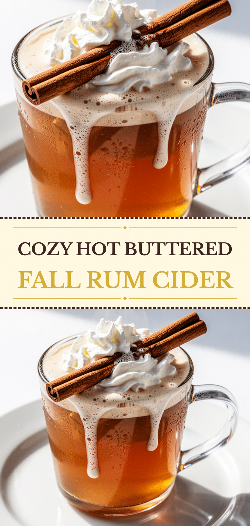 Hot Buttered Rum Cider: 1 Easy Cozy Winter Cocktail 5 Hot Buttered Rum Cider recipe